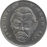 Obverse 2 Mark 1997 F Ludwig Erhard