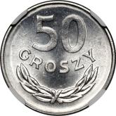 Reverse 50 Groszy 1978 MW