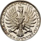 Obverse 5 Zlotych 1928 Pattern Black Madonna of Czestochowa