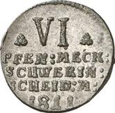 Reverse Sechsling 1811