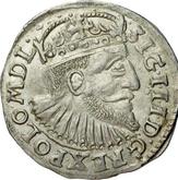 Obverse 3 Groszy (Trojak) 1595 IF SC VI Bydgoszcz Mint