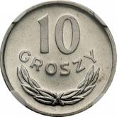 Reverse 10 Groszy 1949