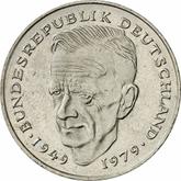 Obverse 2 Mark 1991 F Kurt Schumacher