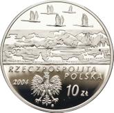 Obverse 10 Zlotych 2004 MW NR Aleksander Czekanowski