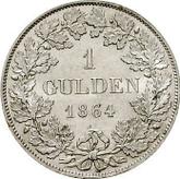 Reverse Gulden 1864