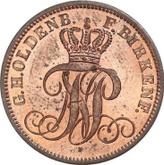 Obverse 3 Pfennig 1858 B Birkenfeld