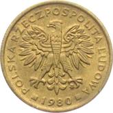 Obverse 2 Zlote 1980 MW