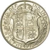 Reverse Halfcrown 1912