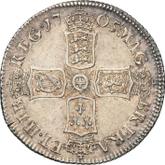 Reverse Shilling 1705 Second draped bust