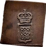 Obverse 1/2 Maravedí 1381 (1831)