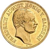 Obverse 20 Mark 1914 E Saxony