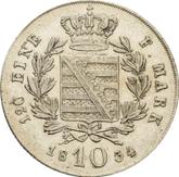 Reverse 10 Kreuzer 1834
