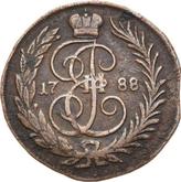Reverse 1 Kopek 1788 ММ