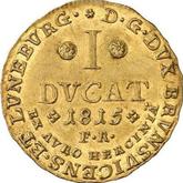Reverse Ducat 1815 FR