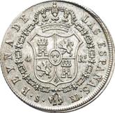 Reverse 4 Reales 1840 S RD