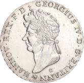 Obverse 2/3 Thaler 1829 C