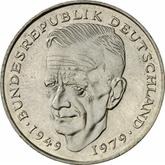 Obverse 2 Mark 1988 D Kurt Schumacher