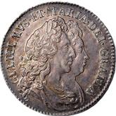 Obverse Halfcrown 1691