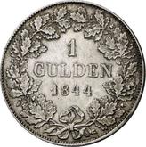 Reverse Gulden 1844