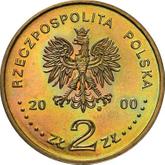 Obverse 2 Zlote 2000 MW RK The 1000th anniversary of the convention in Gniezno