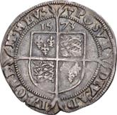 Reverse Sixpence 1573 Third issues