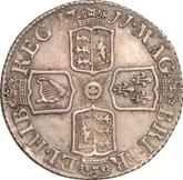 Reverse Sixpence 1711