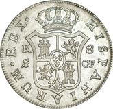 Reverse 8 Reales 1775 S CF