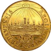 Reverse 4 Ducat no date (1674-1696) Danzig