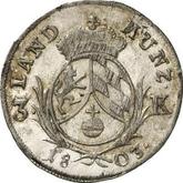 Reverse 3 Kreuzer 1803