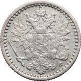 Obverse 25 Pennia 1866 S