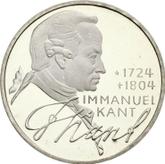 Obverse 5 Mark 1974 F Immanuel Kant