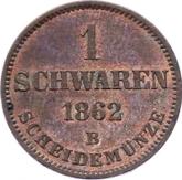 Reverse 1 Schwaren 1862 B