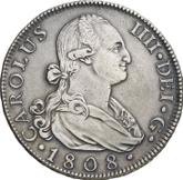 Obverse 8 Reales 1808 M IG
