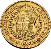 Reverse 2 Escudos 1775 P JS
