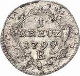 Reverse Kreuzer 1799 B