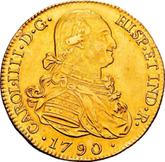 Obverse 8 Escudos 1790 S C
