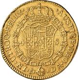 Reverse 4 Escudos 1791 So DA