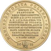 Obverse 500 Zlotych 2018 Henry III Valois