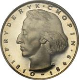 Reverse 50 Zlotych 1974 MW JJ Fryderyk Chopin