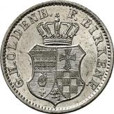 Obverse 1/2 Silber Groschen 1858 B Birkenfeld
