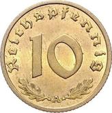 Obverse 10 Reichspfennig 1936 A