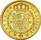 Reverse 80 Reales 1840 M CL