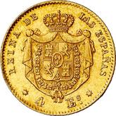 Reverse 4 Escudos 1865