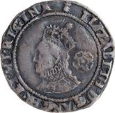 Obverse Sixpence no date (1561-1577) Third issues