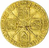 Reverse Half Guinea 1724 First laureated bust