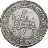 Obverse Crown no date (1625-1649) Second type of horseman
