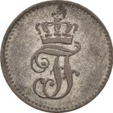 Obverse 3 Pfennig 1843