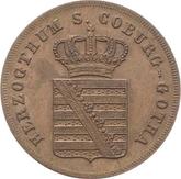 Obverse 1 1/2 pfennig 1835