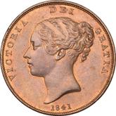 Obverse Penny 1841 WW