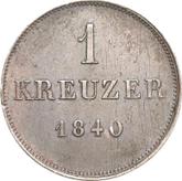 Reverse Kreuzer 1840
